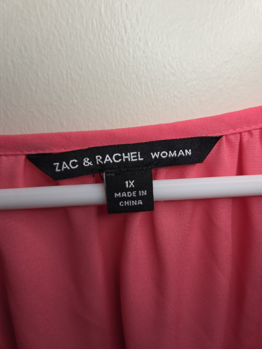 Women's Zac & Rachel Blouse Sz 1X - Picture 7 of 9